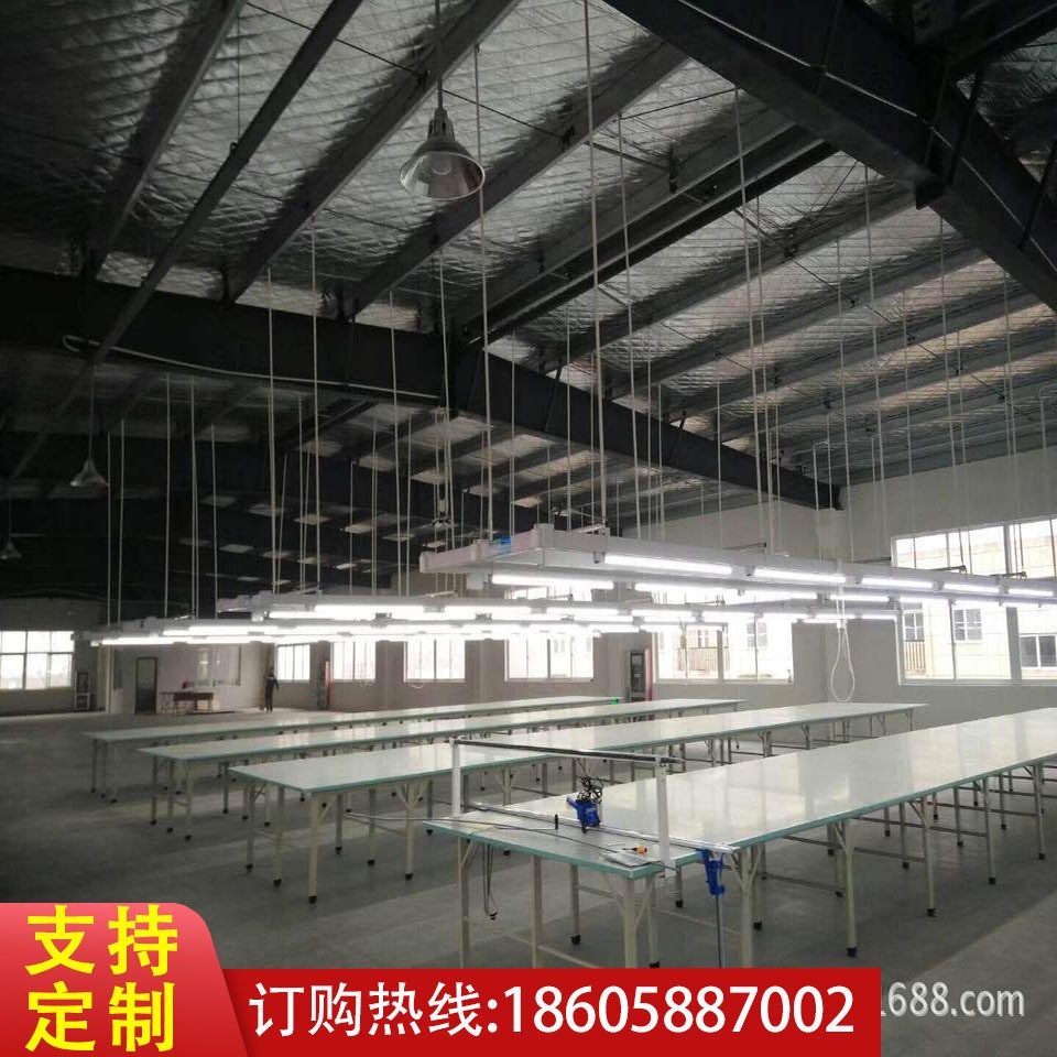 服装厂供电照明灯具桥架